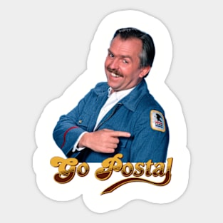 Go Postal Sticker